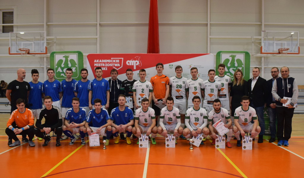 UMCS Lublin wygrał turniej AMP w futsalu mężczyzn - wideo
